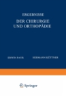 Image for Ergebnisse der Chirurgie und Orthopadie : Dreizehnter Band