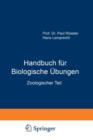 Image for Handbuch fur Biologische Ubungen