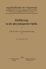 Image for Einfuhrung in Die Physiologische Optik