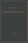 Image for Handbuch Der Geisteskrankheiten: Vierter Band: Allgemeiner Teil Iv