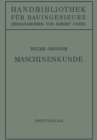 Image for Maschinenkunde