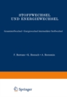 Image for Stoffwechsel Und Energiewechsel: Gesamtstoffwechsel * Energiewechsel Intermediarer Stoffwechsel