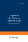 Image for Ergebnisse der Chirurgie und Orthopadie: Dreiunddreissigster Band