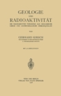 Image for Geologie und Radioaktivitat: Die Radioaktiven Vorgange als Geologische Uhren und Geophysikalische Energiequellen