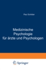 Image for Medizinische Psychologie fur Arzte und Psychologen