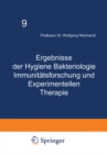 Image for Ergebnisse Der Hygiene Bakteriologie Immunitatsforschung Und Experimentellen Therapie: Neunter Band