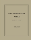Image for Carl Friedrich Gauss Werke: Achter Band