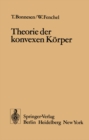 Image for Theorie Der Konvexen Korper : 3
