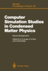 Image for Computer Simulation Studies in Condensed Matter Physics: Recent Developments Proceeding of the Workshop, Athens, GA, USA, February 15-26, 1988 : 33