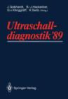 Image for Ultraschall-diagnostik &#39;89 : Drei-Lander-Treffen Hamburg