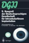 Image for 9. Kongress der Deutschsprachigen Gesellschaft fur Intraokularlinsen Implantation