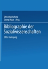 Image for Bibliographie der Sozialwissenschaften