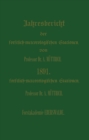 Image for Jahresbericht uber die Beobachtungs-Ergebnisse: den forstlichen Versuchsanstalten des Konigreichs Preussen, des Herzogthums Braunschweig, der thuringischen Staaten, der Reichslande und dem Landesdirectorium der Provinz Hannover eingerichteten forstlich - meteorologischen Stationen