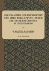 Image for Die Ursachen Der Trunksucht Und Ihre Bekampfung Durch Die Trinkerfursorge in Heidelberg: Heft 5 : 5