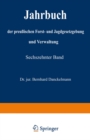 Image for Jahrbuch Der Preuischen Forst- Und Jagdgesetzgebung Und Verwaltung: Sechszehnter Band