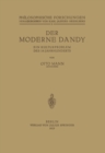 Image for Der Moderne Dandy: Ein Kulturproblem Des 19. Jahrhunderts
