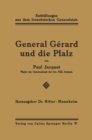 Image for General Gerard und die Pfalz: Enthullungen aus dem franzosischen Generalstab