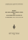 Image for Reden Bei Der Jahrhundert-feier Des Anatomischen Instituts in Heidelberg Am 24. Und 25. Juni 1949