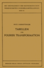 Image for Tabellen Zur Fourier Transformation : 90
