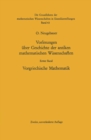Image for Vorlesungen Uber Geschichte Der Antiken Mathematischen Wissenschaften: Vorgriechische Mathematik