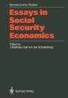 Image for Essays in Social Security Economics: Selected Papers of a Conference of the International Institute of Management, Wissenschaftszentrum Berlin