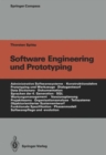 Image for Software Engineering und Prototyping : Eine Konstruktionslehre fur administrative Softwaresysteme