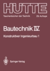 Image for Bautechnik: Konstruktiver Ingenieurbau 1: Statik