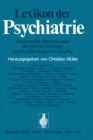 Image for Lexikon der Psychiatrie: Gesammelte Abhandlungen der gebrauchlichsten psychopathologischen Begriffe