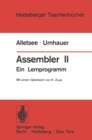 Image for Assembler II: Ein Lernprogramm