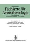 Image for Verzeichnis der Facharzte fur Anaesthesiologie in der Bundesrepublik Deutschland, Osterreich und der Schweiz