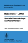 Image for Spezielle Pharmakologie und Arzneitherapie