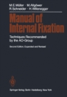 Image for Manual of Internal Fixation: Techniques Recommended by the AO Group