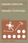 Image for Halbleiter-technologie. : 4