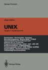 Image for UNIX: Eine Einfuhrung in Begriffe und Kommandos von UNIX - Version 7, bis System V.3.