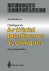 Image for Catalogue of Artificial Intelligence Techniques