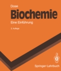Image for Biochemie: Eine Einfuhrung.