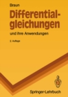 Image for Differentialgleichungen und ihre Anwendungen.