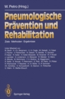 Image for Pneumologische Pravention Und Rehabilitation: Ziele - Methoden - Ergebnisse