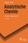 Image for Analytische Chemie: Chemie - Basiswissen Iii