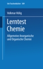 Image for Lerntest Chemie: Allgemeine Anorganische und Organische Chemie Band 1: Textteil