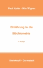 Image for Einfuhrung in Die Stochiometrie