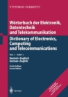 Image for Worterbuch der Elektronik, Datentechnik und Telekommunikation / Dictionary of Electronics, Computing and Telecommunications: Teil 1: Deutsch-Englisch / Part 1: German-English