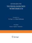Image for Technologisches Woerterbuch