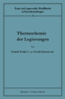 Image for Thermochemie der Legierungen