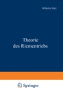 Image for Theorie des Riementriebs