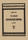 Image for Stanztechnik: Vierter Teil Formstanzen