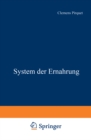 Image for System Der Ernahrung