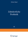 Image for Zahnarztliche Prothetik