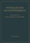 Image for Physikalisches Handworterbuch
