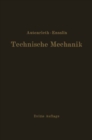 Image for Technische Mechanik: Ein Lehrbuch der Statik und Dynamik fur Ingenieure